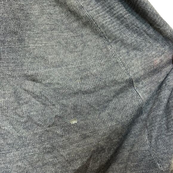 Vince Blue Linen Blend Longline Cardigan Sz XS - Picture 6 of 6